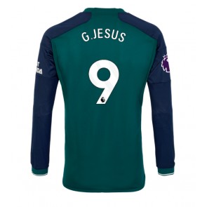 Arsenal Gabriel Jesus #9 Replika Tredjetrøje 2023-24 Langærmet